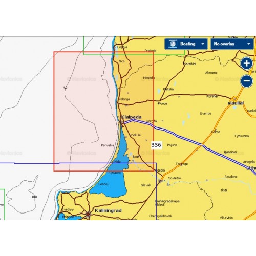 5G336S Navionics+ Small Gold, Литва